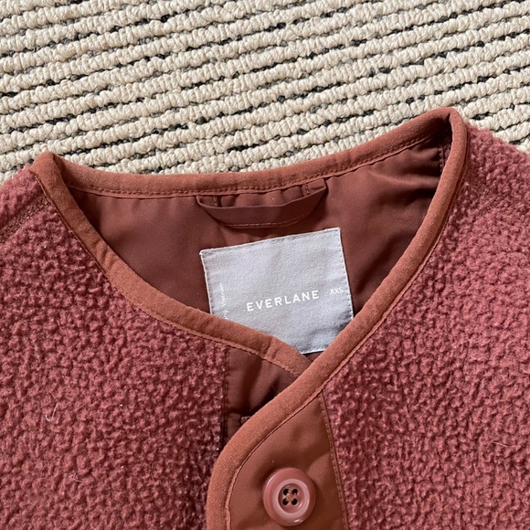 Everlane Sherpa Cardigan - Picture 2 of 2